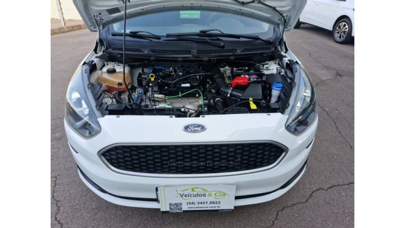FORD - KA - 2019/2020 - Branca - R$ 52.800,00