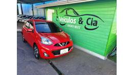 NISSAN - MARCH - 2014/2015 - Vermelha - R$ 43.800,00
