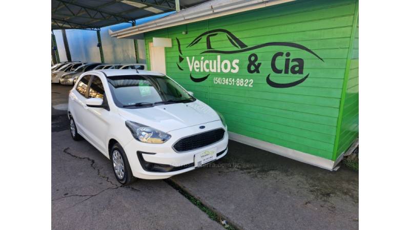 FORD - KA - 2019/2020 - Branca - R$ 52.800,00