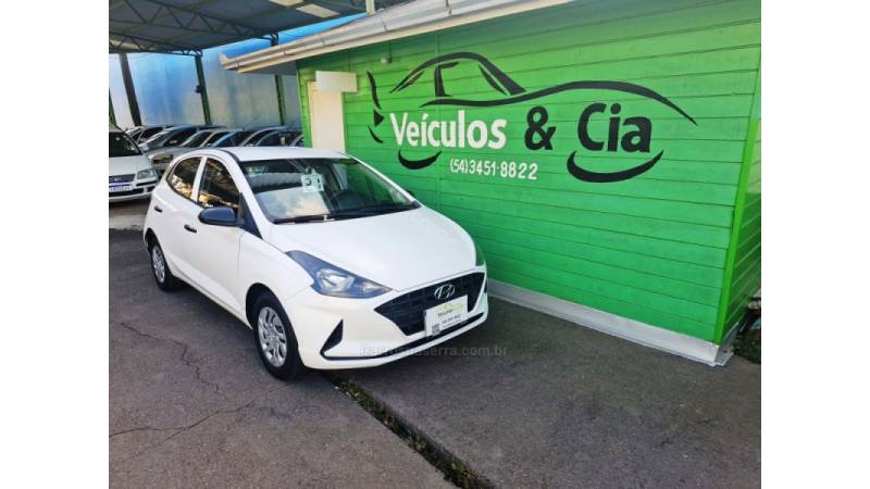 HYUNDAI - HB20 - 2020/2021 - Branca - R$ 59.900,00