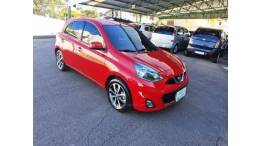 NISSAN - MARCH - 2014/2015 - Vermelha - R$ 43.800,00